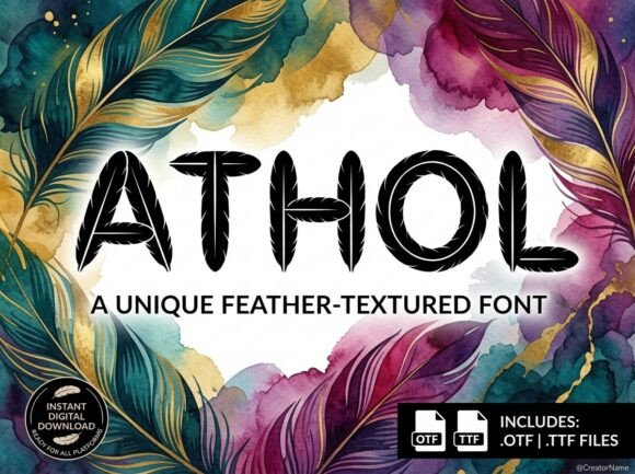Athol: A Display Font for Editorial Elegance
