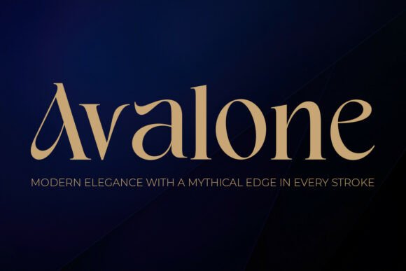 Avalone: A Serif Font for Bold Digital Branding