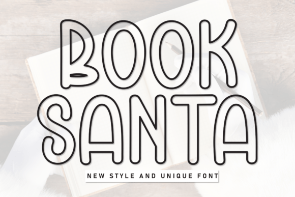 Book Santa: A Font That Brings Warmth to Every Project