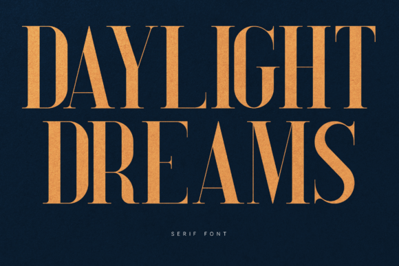 Daylight Dreams: A Serif Font for Modern Web Design