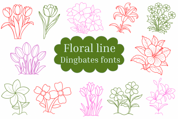 Floral Line: A Delicate Touch for Editorial Design
