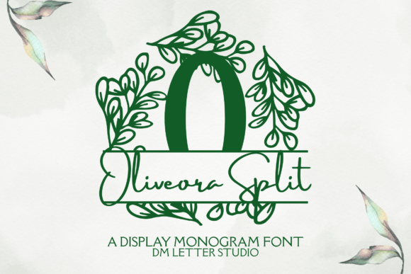 Font Choice That Matters: Oliveora Split Monogram for Campaign Clarity