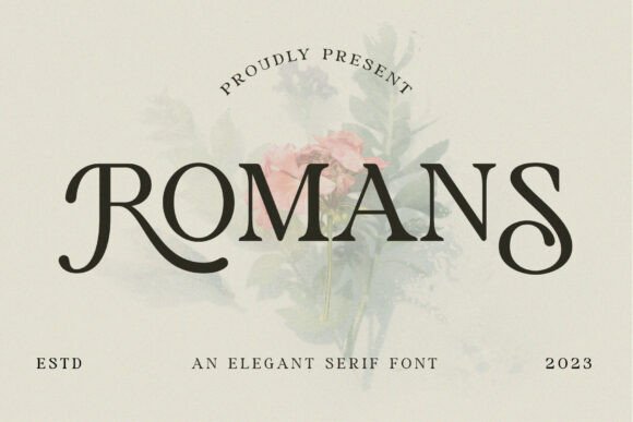 Font That Speaks: Romans for Your Handmade Creations