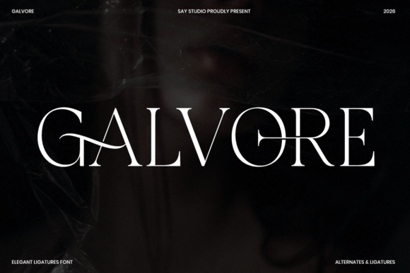 Galvore: A Serif Font That Elevates Every Craft Project