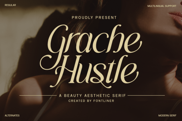 Grache Hustle: The Serif Font That Elevates Your Digital Brand