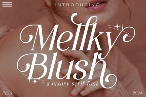 Introducing Melky Blush: A Serif Font for Editorial Excellence