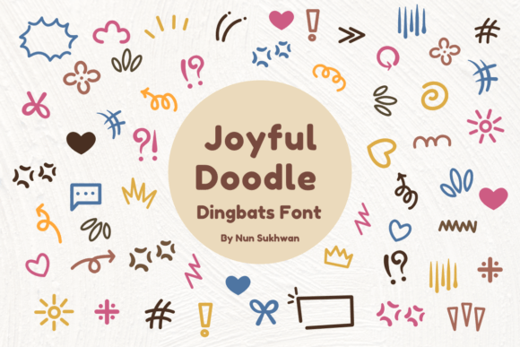 Joyful Doodle Font for Creative Campaigns