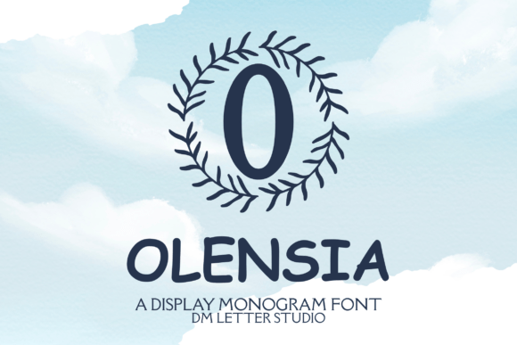 Olensia Monogram: A Font That Speaks in Style