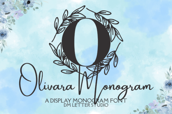 Olivara Monogram: A Timeless Display Font for Web Design