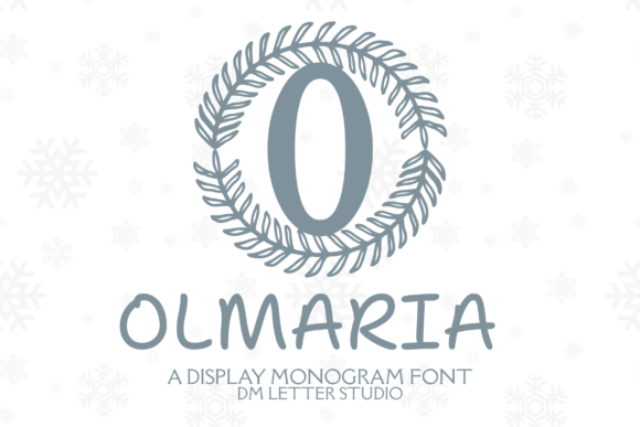 Olmaria Monogram: A Timeless Font for Digital Branding