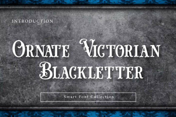 Ornate Victorian Blackletter for Bold Web Design