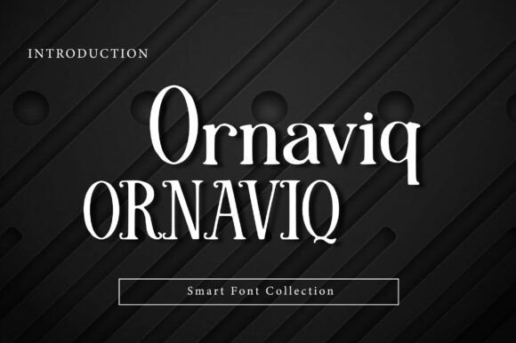 Ornaviq: A Serif Font for Premium Branding and Campaign Design